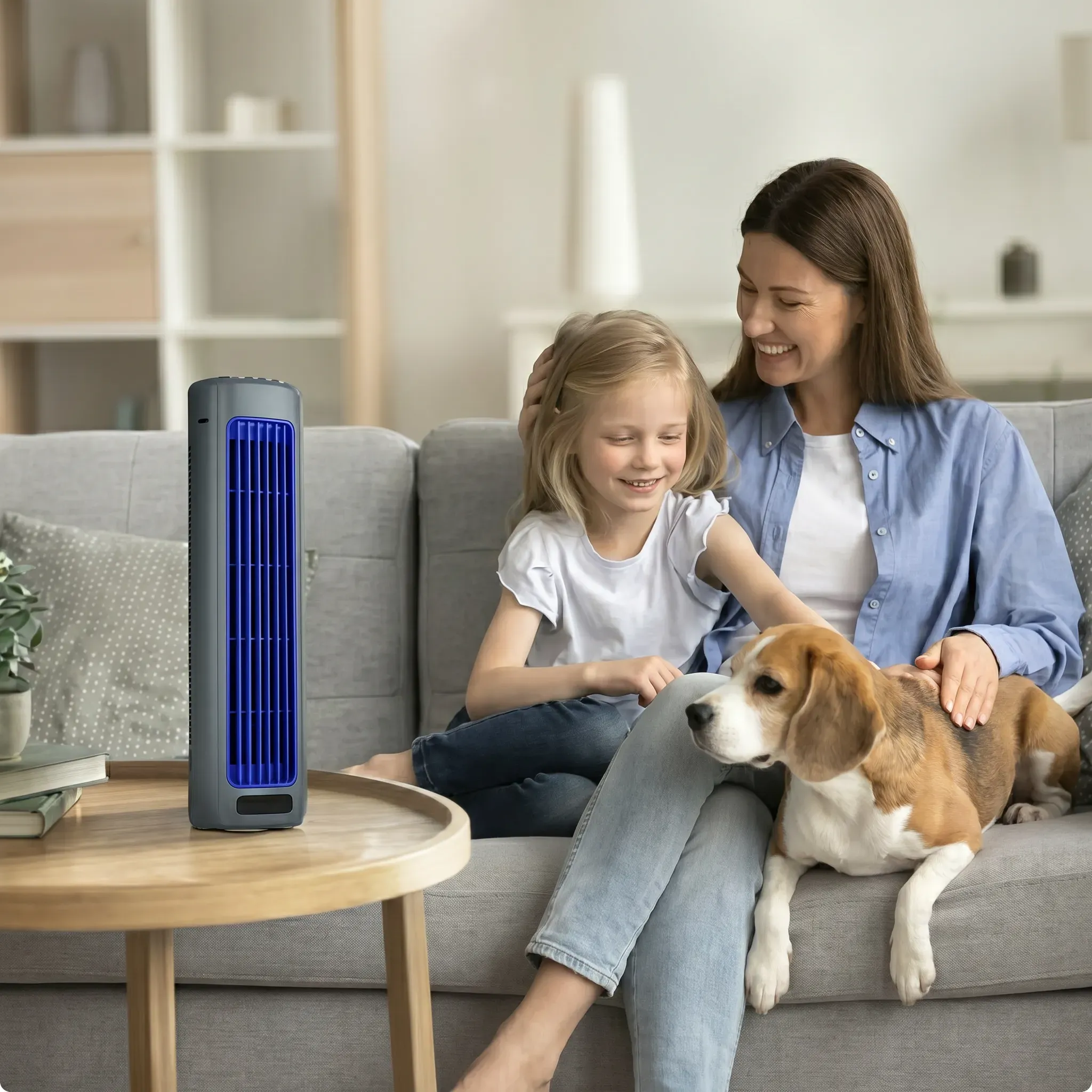 Hatme ArcticFlow — anneau sans pales avec réservoir d'eau pour le refroidissement par évaporation
